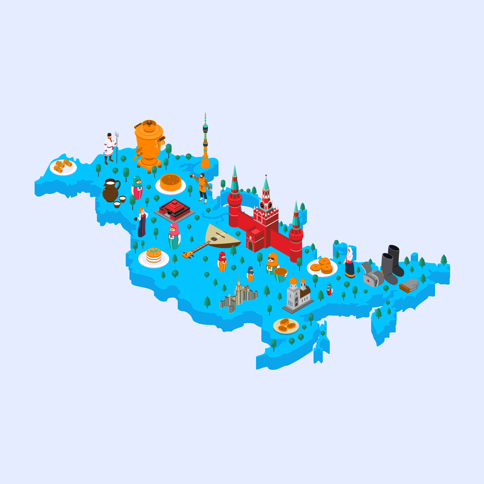 ТОП-6 городов для осенних командировок