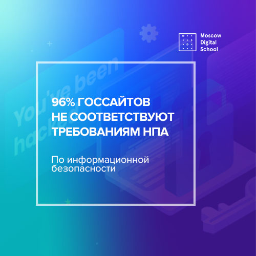 96% госсайтов не соответствуют требованиям по информационной безопасности